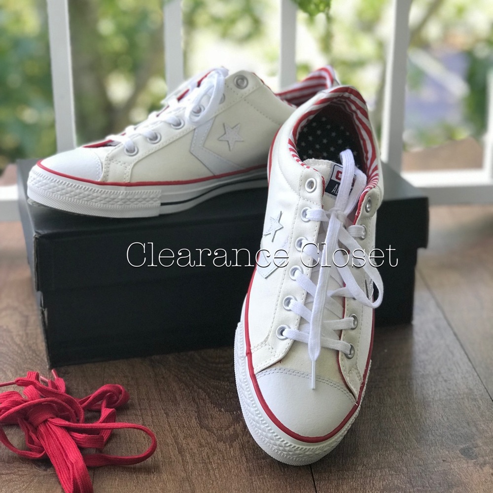 NWT CONVERSE STAR PLAYER White&SKATE M AUTHENTIC - Picture 6 of 7